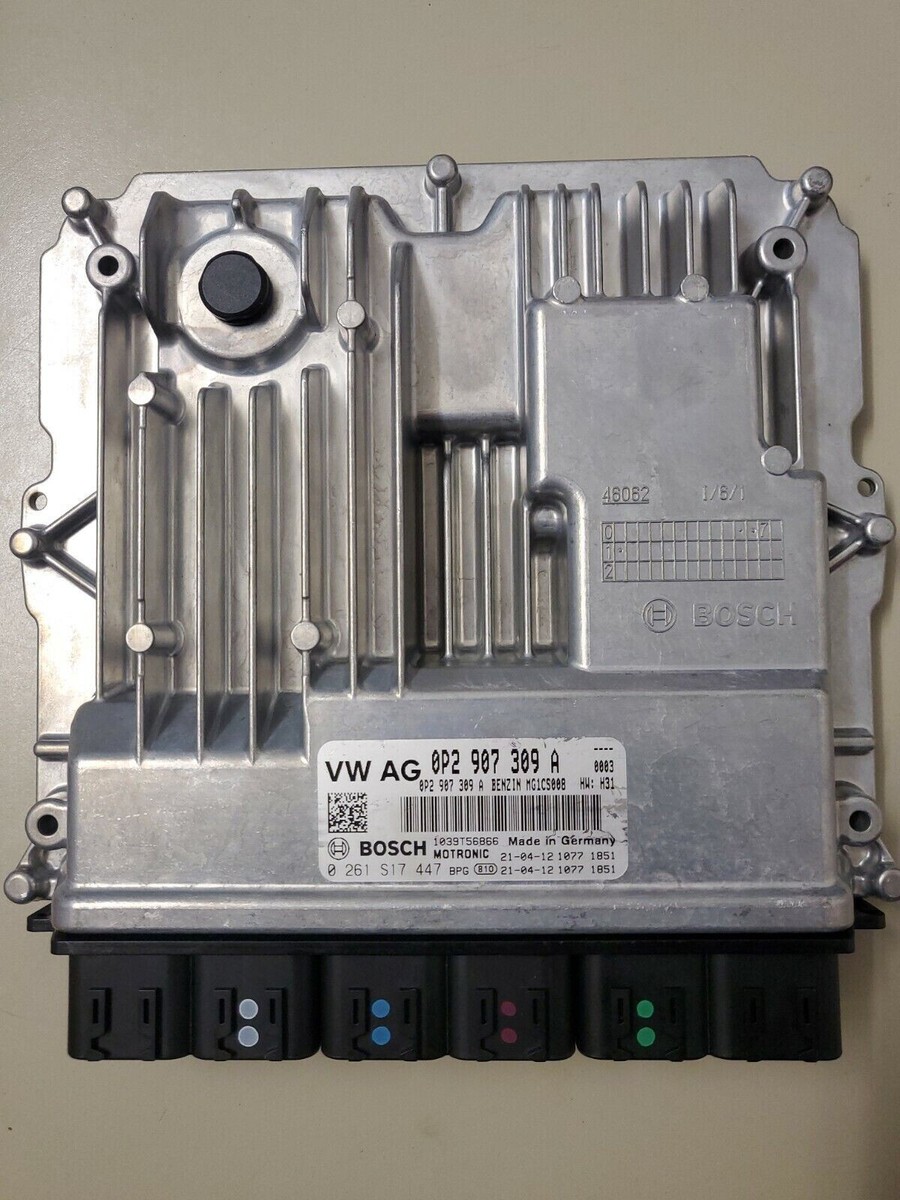 VW AUDI Motorsteuergerät 0261s17447 0P2 907 309 A MG1CS008 BOSCH 