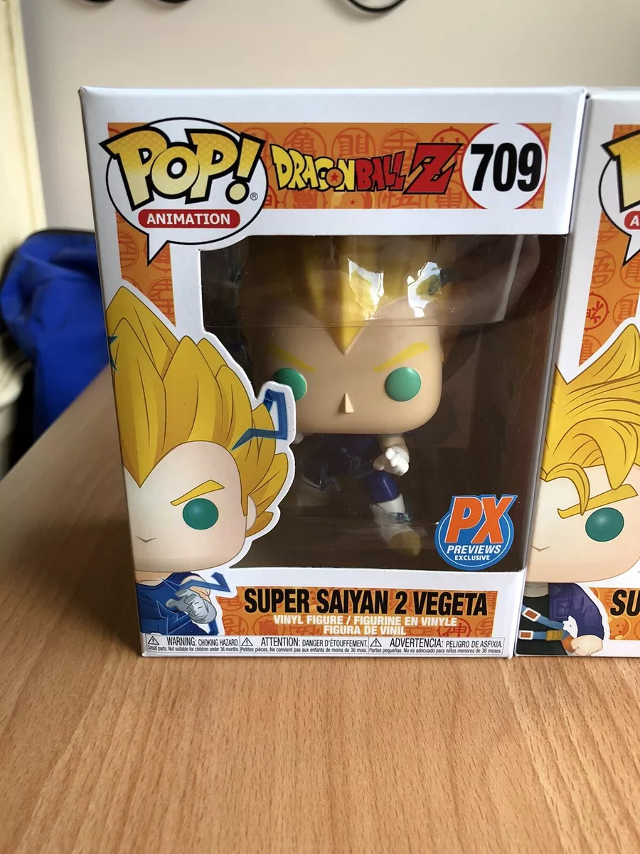 Pop! Animation: Dragon Ball Z - Super Saiyan 2 Vegeta PX Previews Exclusive