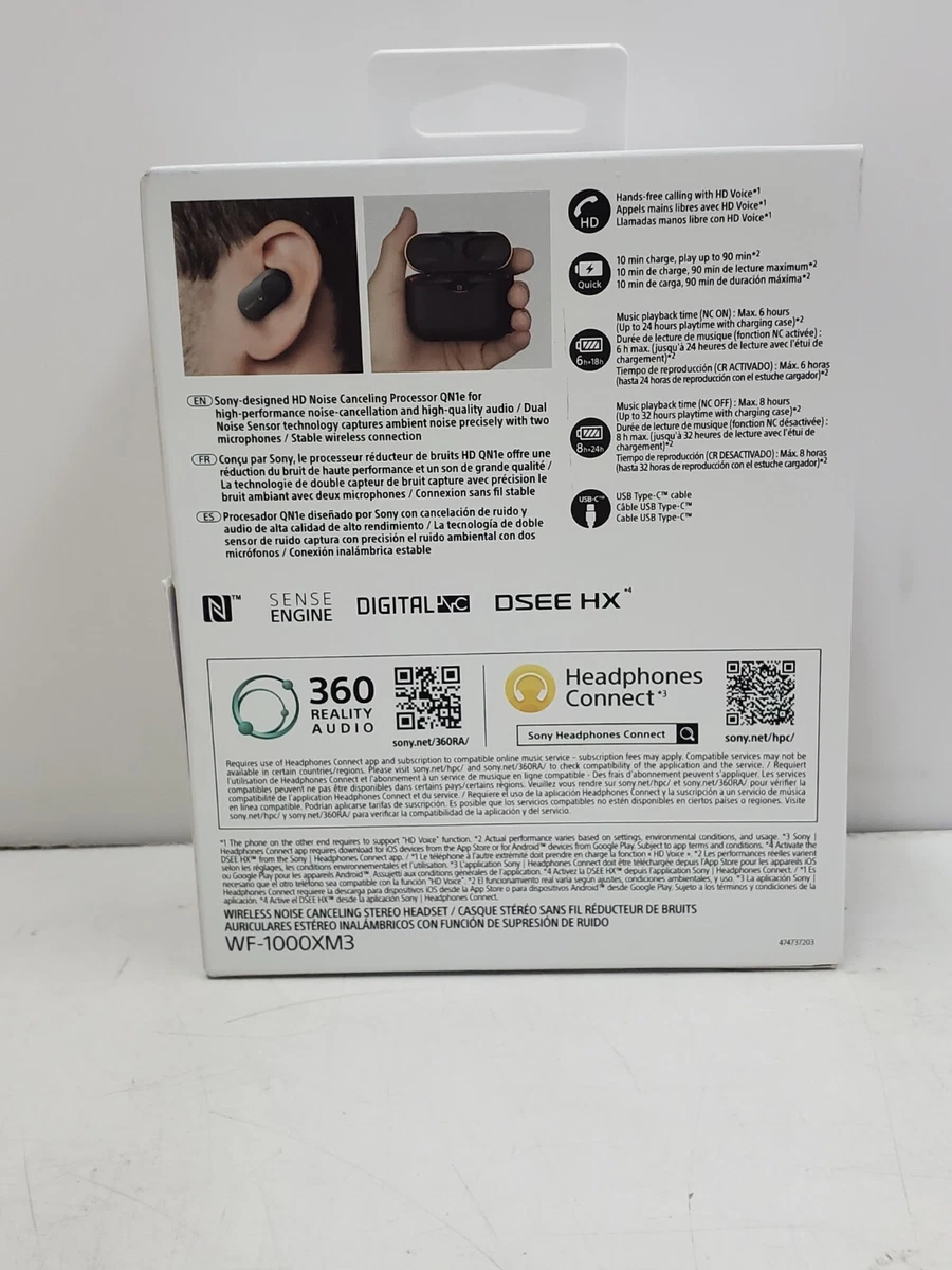 Sony wf1000xm3 dsee hx clearance