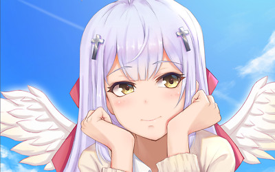Anime Raphiel Shiraha Ainsworth  Gaming Mat Desk 12261