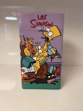 Coffret Les Simpson (deuxième partie ) de 3 cassettes VHS K7 Video