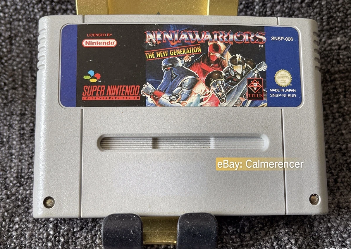 Ninja warriors the new generation best sale snes