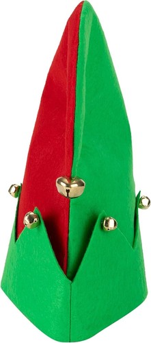 JOYIN 3 Packs Christmas Hats - Unisex Elf Hats with Jingle Bells for Kids & Adul - Picture 4 of 7