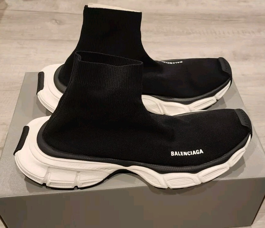 $1080 Men's Balenciaga Speed 3XL Knit Sock Sneakers Size US