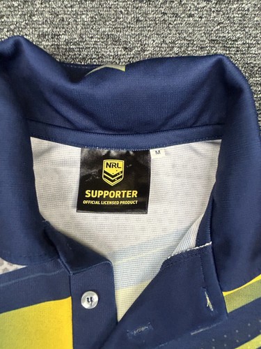 NRL Cowboys Long Sleeve Fishing Polo Shirt Size Medium - Picture 6 of 12