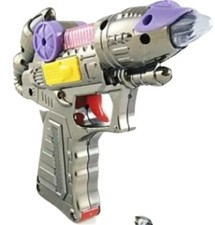 1950s style Spaceage Toy pocket Ray gun battery operated and included