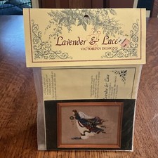 Lavender  Lace Victorian Designs  Angel Of Freedom  Cross Stitch Pattern