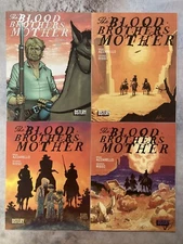 BLOOD BROTHERS MOTHER #1 VARIANT SET OF 4 1:25,10 CHAYKIN DSTLRY COMIC BOOK BA