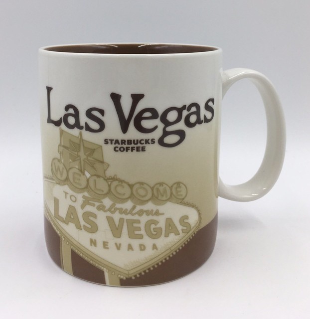 Starbucks Coffee Mug to Fabulous Las Vegas 2008 Icon Edition