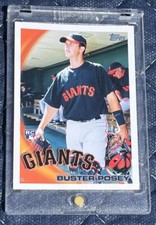 2010 Topps #SFG12 BUSTER POSEY  Rookie RC , EXTREMELY RARE ,Not The #2