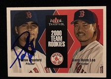 Paxton Crawford 2000 Fleer Rookie Rc Autograph Signed Auto Baseball Card U136 Paxton Crawford 2000 Fleer Rookie Rc Autograph Signed Auto Baseball Card U136