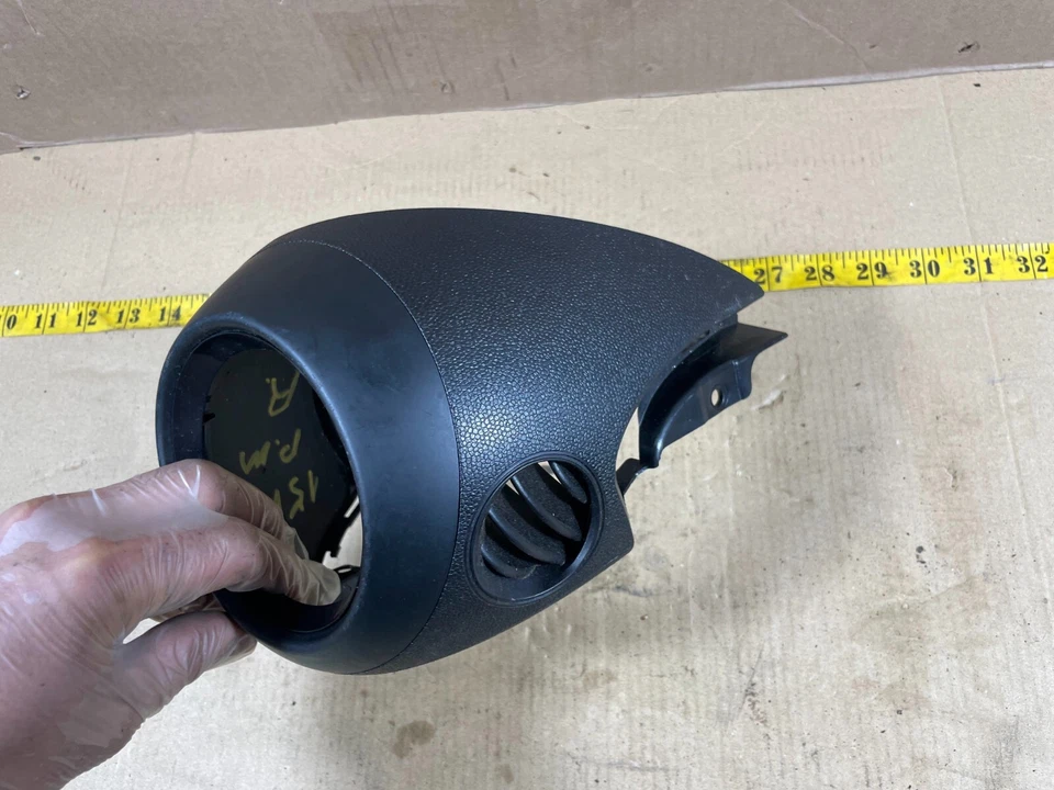 Mini Cooper Paceman 2013-2016 cubierta de ventilación de aire lateral derecho moldura negra 9810004 OEM. Foto 2 de 4