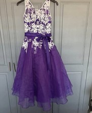 Bridesmaid Or Prom Dress Size 10 Worn Once Wedding