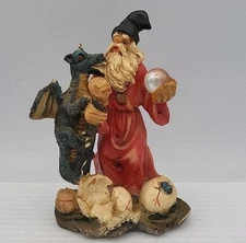 Wizard & Dragon Statue From “K’s Collection Mystic & Magic”