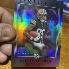 Cedric Tillman Rookie Origins 245/299 Panini Origins Football 2023