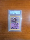 PSA/DNA Certified Autographed Gengar Pokémon Card from the Unbroken Bonds...