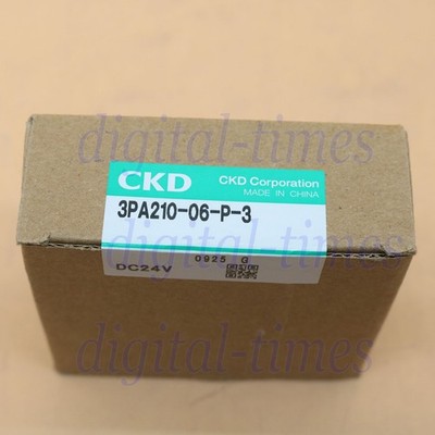 One For CKD New 3PA210-06-P-3 Solenoid Valve In Box Free Shipping