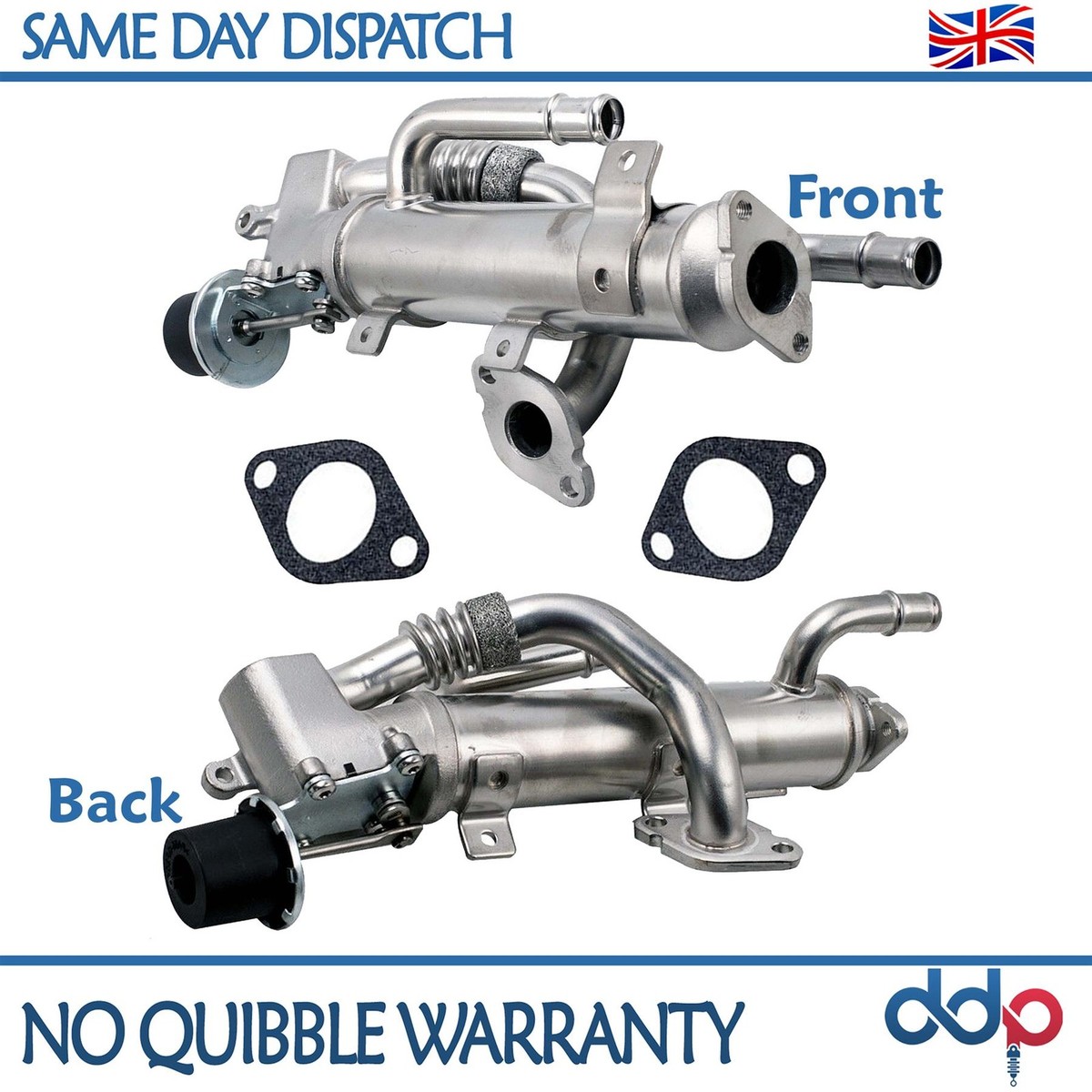 Audi A6 C6 2.0 TDi EGR Cooler For Exhaust Gas Recirculation 03G131512AL