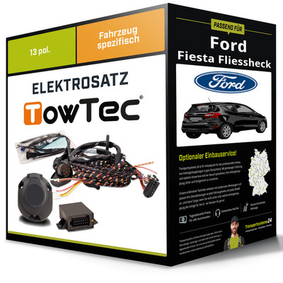 Elektrosatz 13-pol spezifisch für FORD Fiesta Fliessheck 06.2008-12.2012 NEU