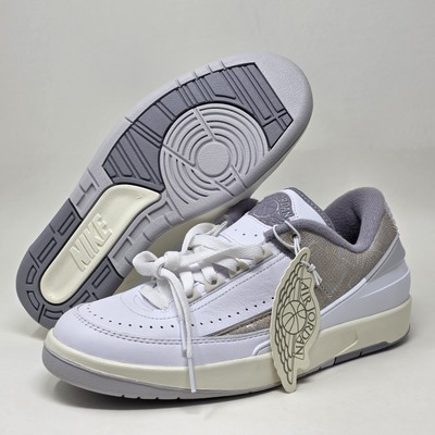 #ad Nike Air Jordan 2 Low Python White Sanddrift Cement DV9956 100 Mens Size 7 New $80.72