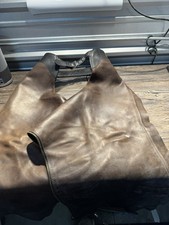 vintage western leather chaps Cowboy Motorcycle