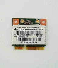 📶 Wifi Network Card Mini PCIe Adapter 🔧 Realtek RTL8188EE 709848-001