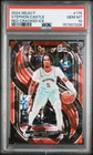 7208 Stephon Castle 2024 Panini Select #175 Red Cracked Ice Prizm RC PSA 10