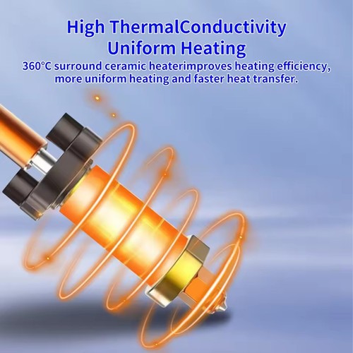 3D Printer For Creality K2 Plus Ceramic Heating Block HotendKit 0.2-0.8mm Nozzle - Picture 18 of 24