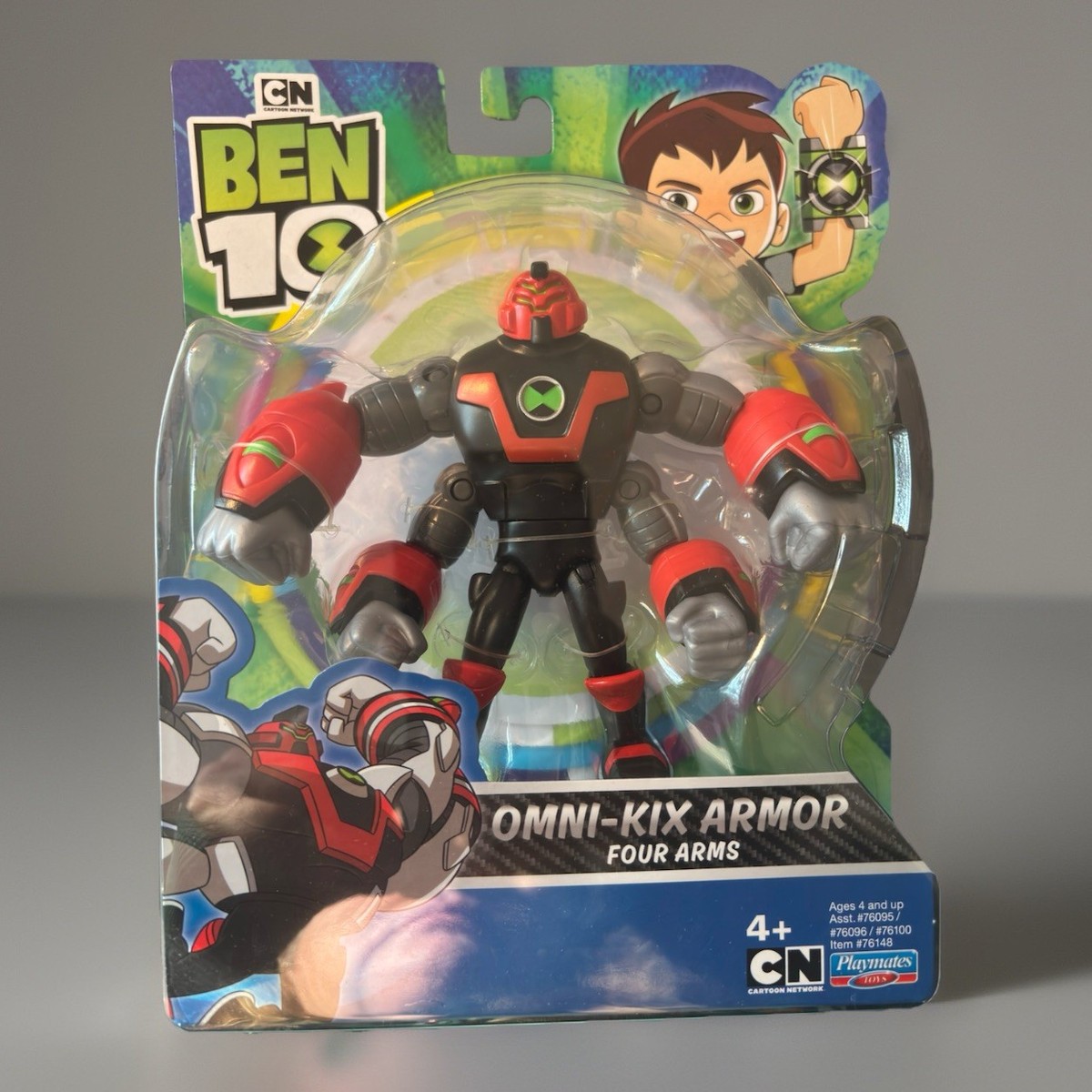Ben 10 Four Arms Omni-Kix Armor Action Figure | eBay