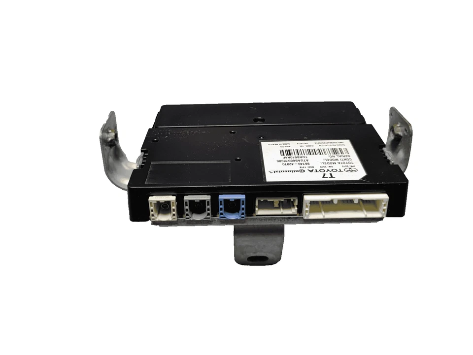 TELEMATICS TRANSCEIVER COMPUTER CONTROL MODULE UNIT 2019-2020 TOYOTA RAV4 OEM - Image 4 of 4