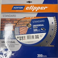 Norton Clipper Classic Universal Turbo General Purpose Diamond Disc 300x20 Bore
