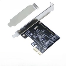 PCI-E to SATA 3.0 hard drive expansion card 2-port SATA adapter card ASM1061