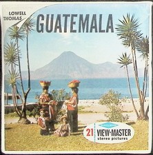 GUATEMALA Land of Volcanoes 3d View-Master 3 Reel Packet NEW SEALED