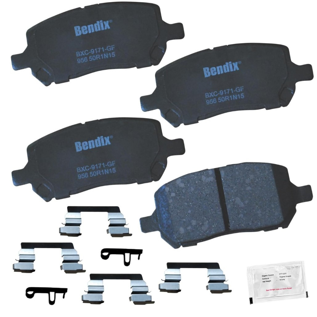 Bendix Priority1 CFC956 Ceramic Front Brake Pads for Chevrolet Cobalt 2005-2010