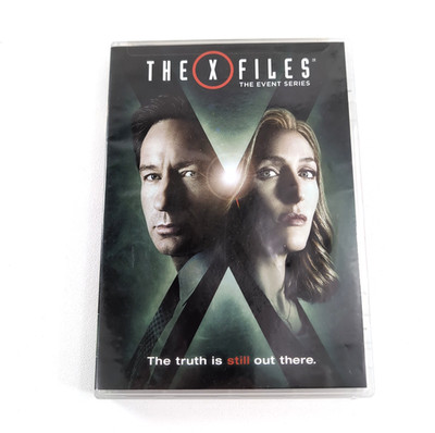 NEW The X Files The Event Series 2016 3 Disc DVD Duchovny Anderson No Shrinkwrap