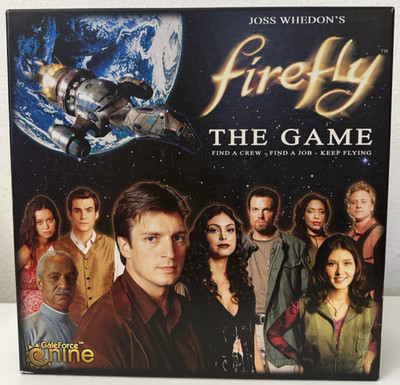 Firefly The Game Board Game Gale Force Nine 2013 Sci-Fi Strategy Open Box