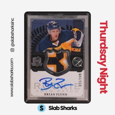 2013 UPPER DECK THE CUP #147 BRIAN FLYNN ROOKIE PATCH AUTO RC /249