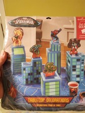 Hallmark Set the Scene Ultimate Spiderman Table Top Decorations