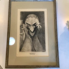 Original Engraving Geo A Wotherspoon Gossip And Satan Came Also WOW