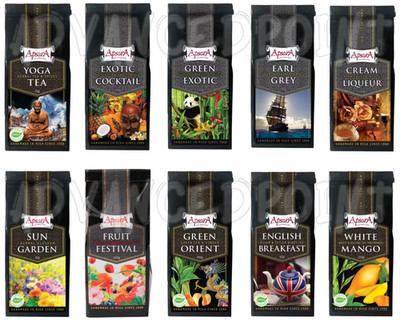 Apsara Tea Collection   Choose from 10 Flavors | Black, Green & Herbal Tea