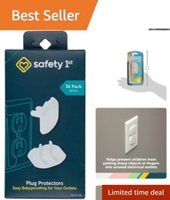 36 Pack Baby Proof Outlet Covers - Secure Child Safety Plug Protectors in White