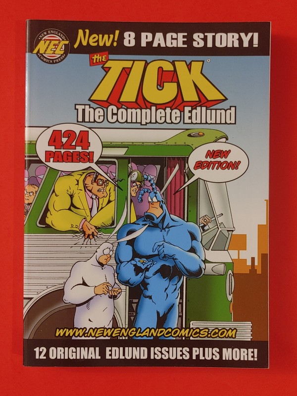 2011 The Tick The Complete Edlund 424 Pages! 12 Original Edlund. Lot A