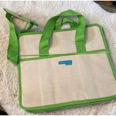 Silpada Expanding Tote Craft Supply Organizer Accordion File Tote