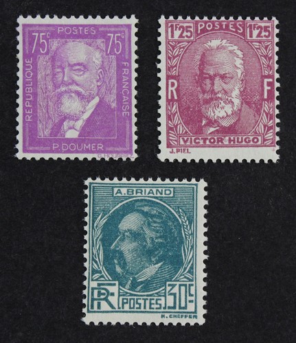 CKStamps: Frankreich Briefmarkensammlung Scott#291-293 postfrisch 2NH OG #292 H