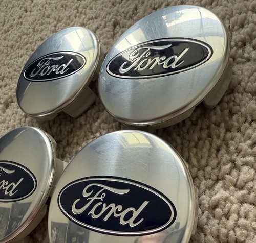 SET (4) CENTER CAPS 2 1/2" FORD EXPLORER EXPEDITION POLISHED OEM FL34-1A096 - Bild 3 von 8