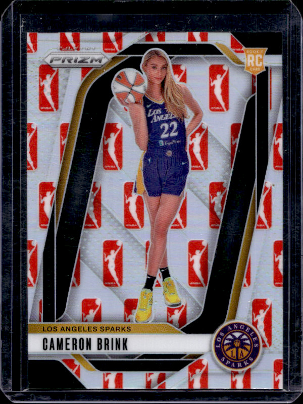 2024 Panini WNBA Prizm Cameron Brink WNBA Logo Prizm RC Variation #143