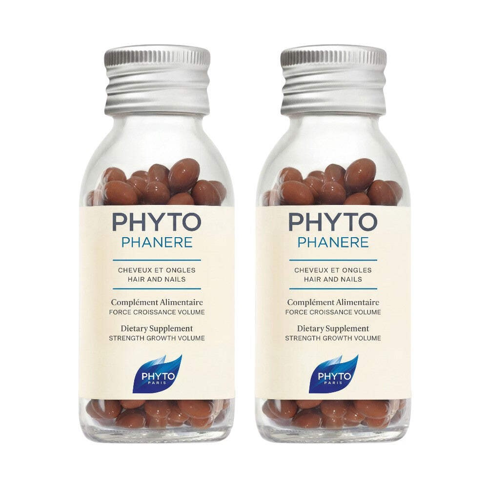 Phyto Phytophanere Hair & Nails Supplement 2 x 120 (240 Caps) 4 Month Treatment