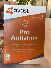 Avast Internet Security 2018 for 3 PCs 1 Year Protection. Brand New / Sealed