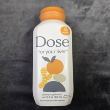 Dose for Your Liver Cleanse Detox Milk Thistle Supplement 16oz Bottle
