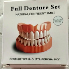 Full Denture Set Natural Comfortable Material...